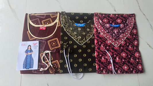 Kaftan Nighty Combo Offer XL