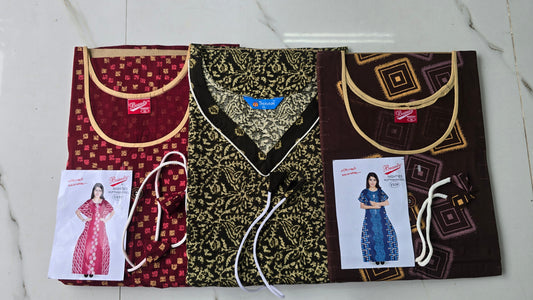 Kaftan Nighty Combo Offer XL