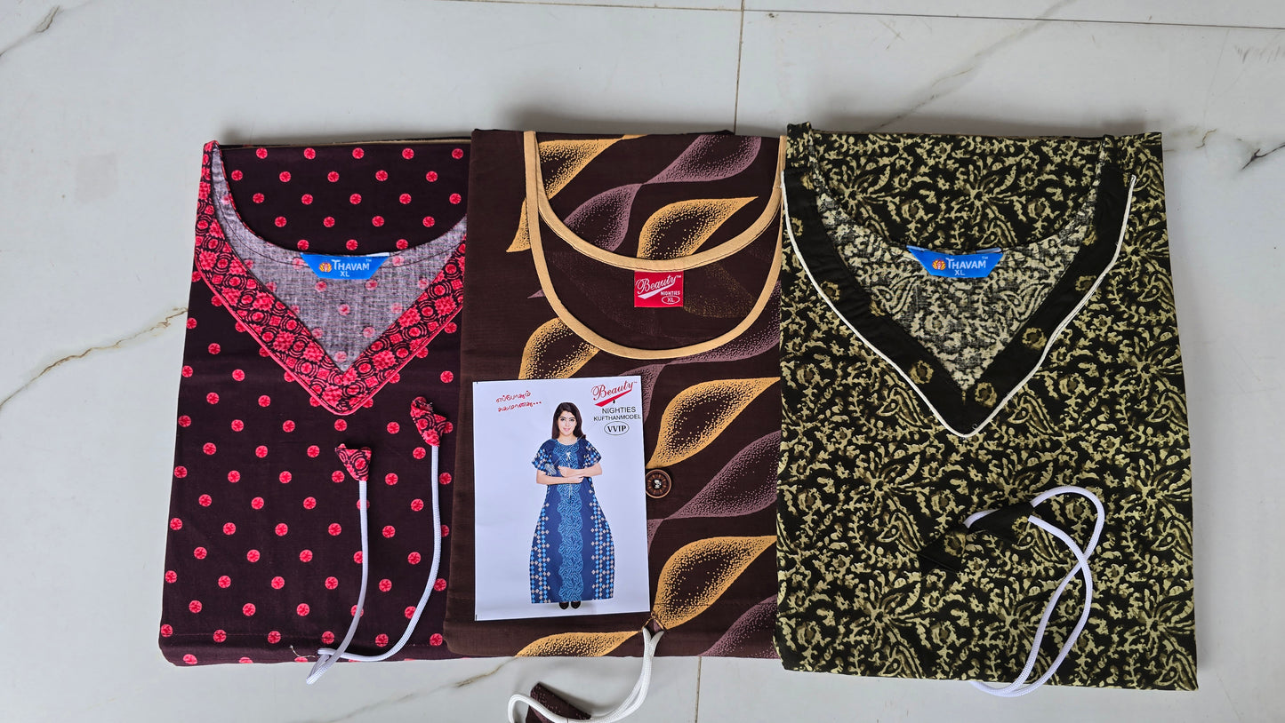 Kaftan Nighty Combo Offer XL