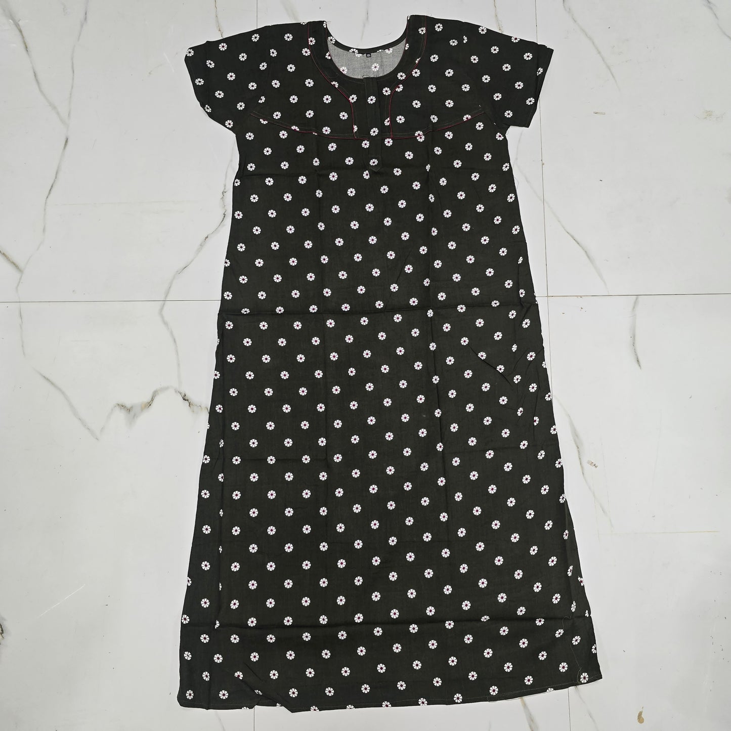 Rayon Nighty with Zip