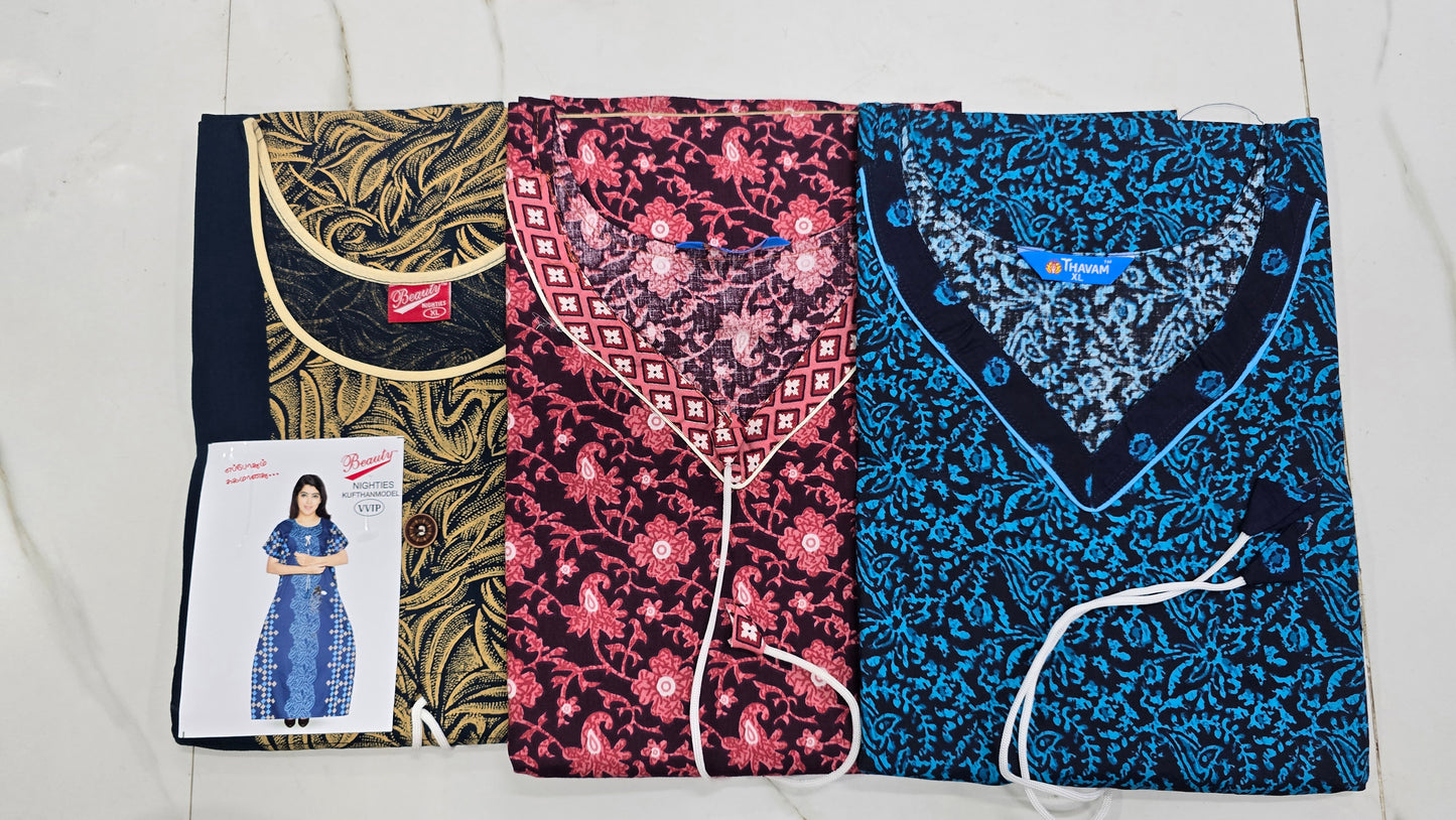 Kaftan Nighty Combo Offer XL